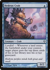 Hedron Crab - Normal Hedron Crab