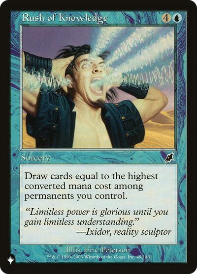 Rush of Knowledge - Normal Rush Of Knowledge