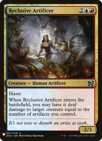 Reclusive Artificer - Normal Reclusive Artificer