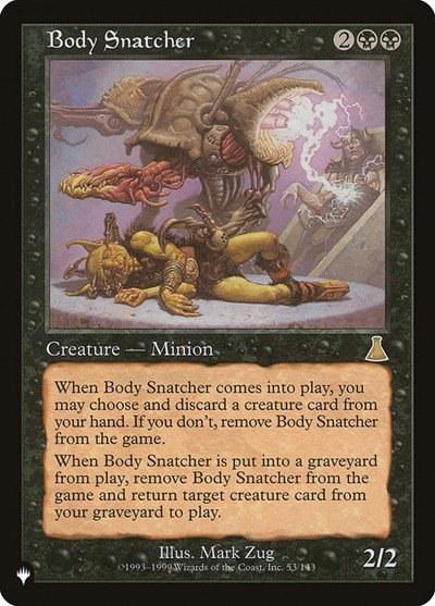 Body Snatcher - Normal Body Snatcher