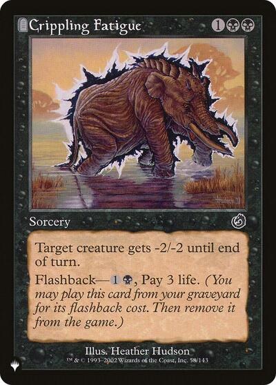 Crippling Fatigue - Normal Crippling Fatigue