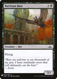 Bartizan Bats - Normal Bartizan Bats