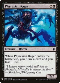 Phyrexian Rager - Normal Phyrexian Rager