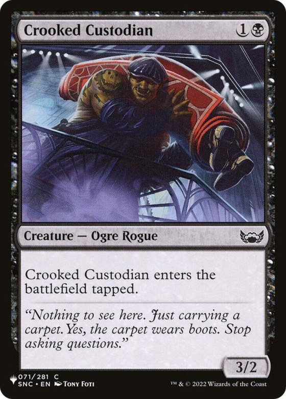 Crooked Custodian - Normal Crooked Custodian