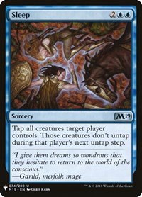Sleep - M19