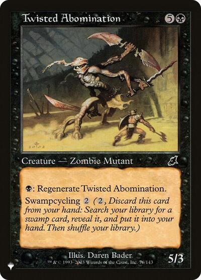 Twisted Abomination - Normal Twisted Abomination