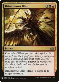 Bituminous Blast - Normal Bituminous Blast