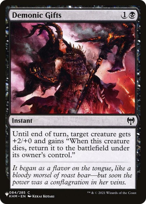Demonic Gifts - Normal Demonic Gifts