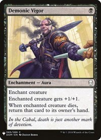 Demonic Vigor - Normal Demonic Vigor