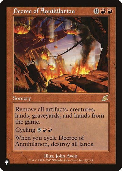 Decree of Annihilation - Normal Decree Of Annihilation
