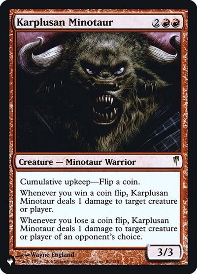 Karplusan Minotaur - Foil Karplusan Minotaur
