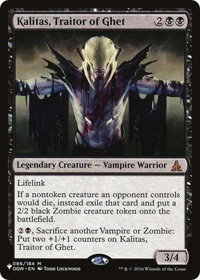 Kalitas, Traitor of Ghet - Normal Kalitas Traitor Of Ghet