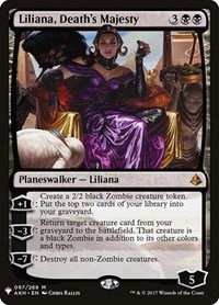 Liliana, Death's Majesty - Normal Liliana Death S Majesty