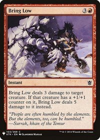 Bring Low - Normal Bring Low