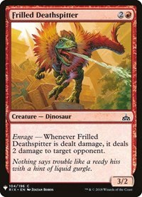 Frilled Deathspitter - Normal Frilled Deathspitter