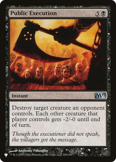 Public Execution - Normal Public Execution