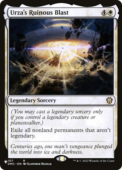 Urza's Ruinous Blast - Normal Urza S Ruinous Blast