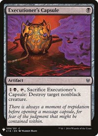 Executioner's Capsule - Normal Executioner S Capsule