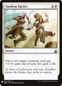 Tandem Tactics - Normal Tandem Tactics