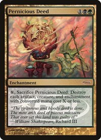 Pernicious Deed - Foil Pernicious Deed