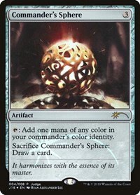 Commander's Sphere - Foil Commander S Sphere