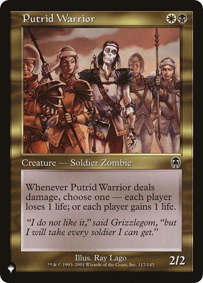 Putrid Warrior - Normal Putrid Warrior