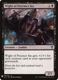 Wight of Precinct Six - Normal Wight Of Precinct Six