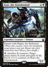 Krav, the Unredeemed - Foil