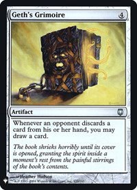 Geth's Grimoire - Foil Geth S Grimoire