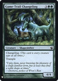 Game-Trail Changeling - Foil Game Trail Changeling