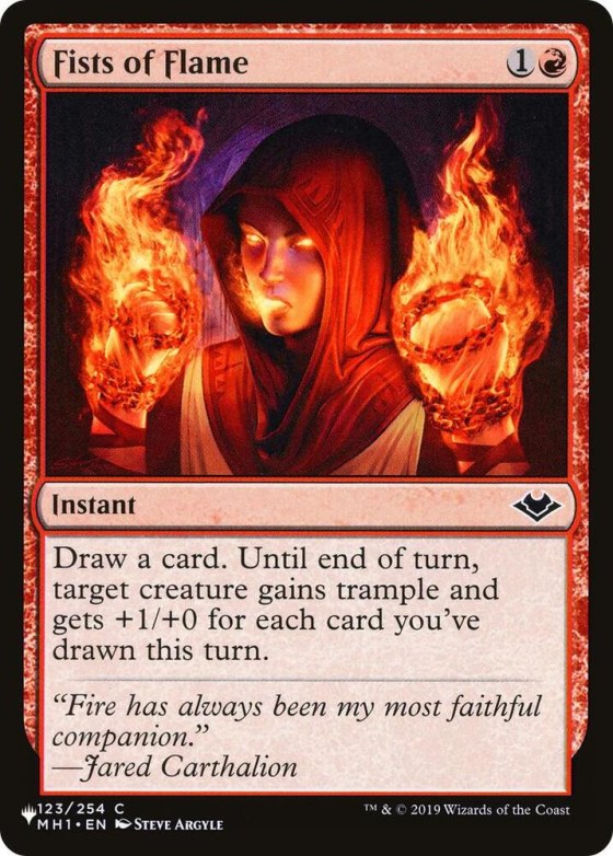 Fists of Flame - Mh1