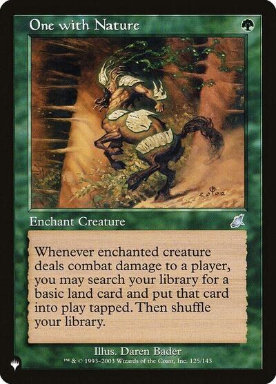 One with Nature - Normal One With Nature