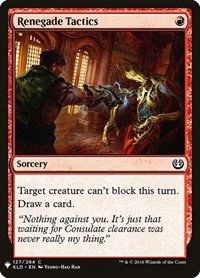 Renegade Tactics - Kld