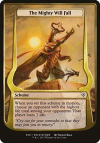The Mighty Will Fall - Archenemy Nicol Bolas The Migh
