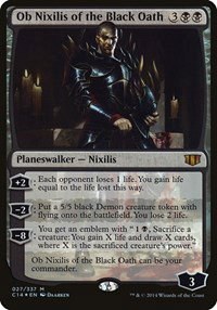 Ob Nixilis of the Black Oath - Commander 2014