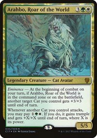 Arahbo, Roar of the World - Commander 2017