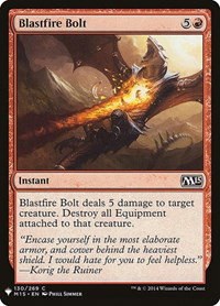 Blastfire Bolt - Normal Blastfire Bolt