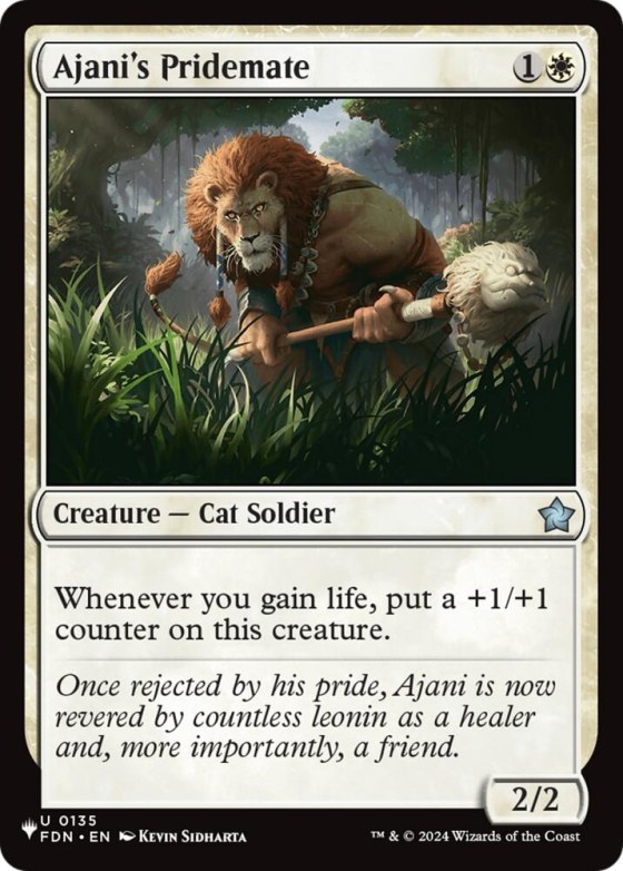 Ajani's Pridemate - Fdn