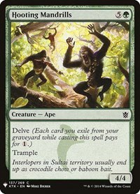 Hooting Mandrills - Normal Hooting Mandrills