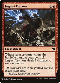 Impact Tremors - Dtk