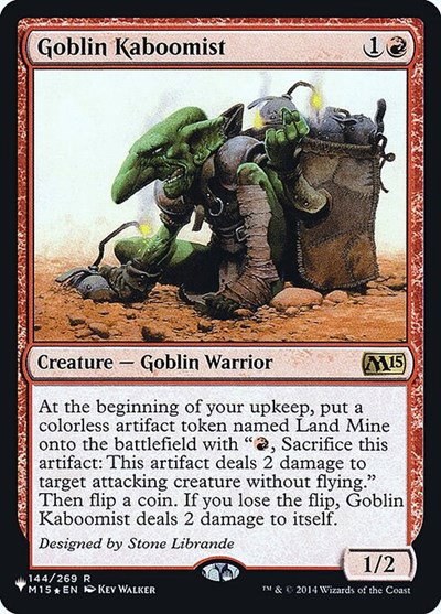 Goblin Kaboomist - Foil Goblin Kaboomist