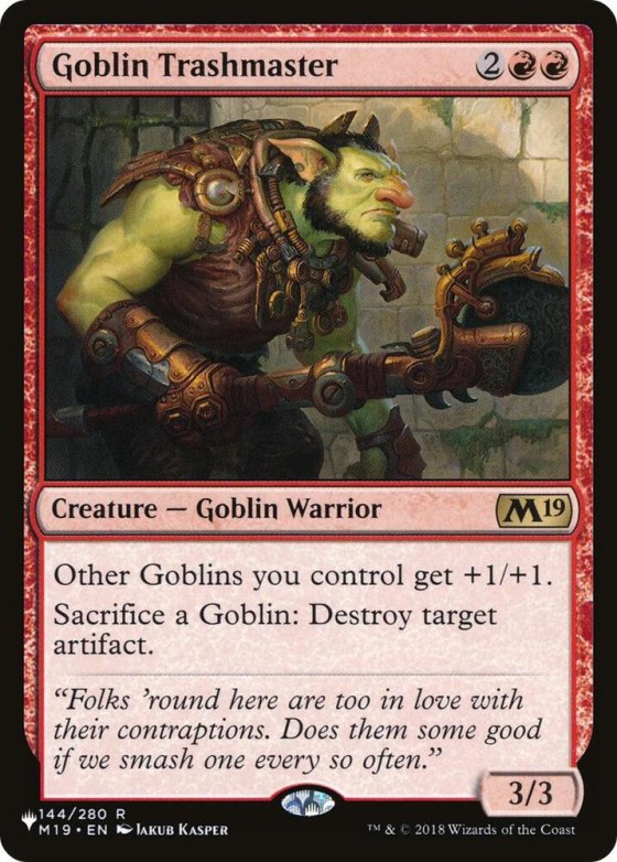 Goblin Trashmaster - Normal Goblin Trashmaster