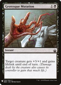 Grotesque Mutation - Normal Grotesque Mutation