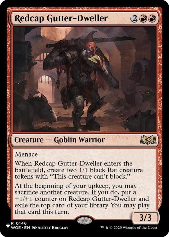 Redcap Gutter-Dweller - Normal Redcap Gutter Dweller