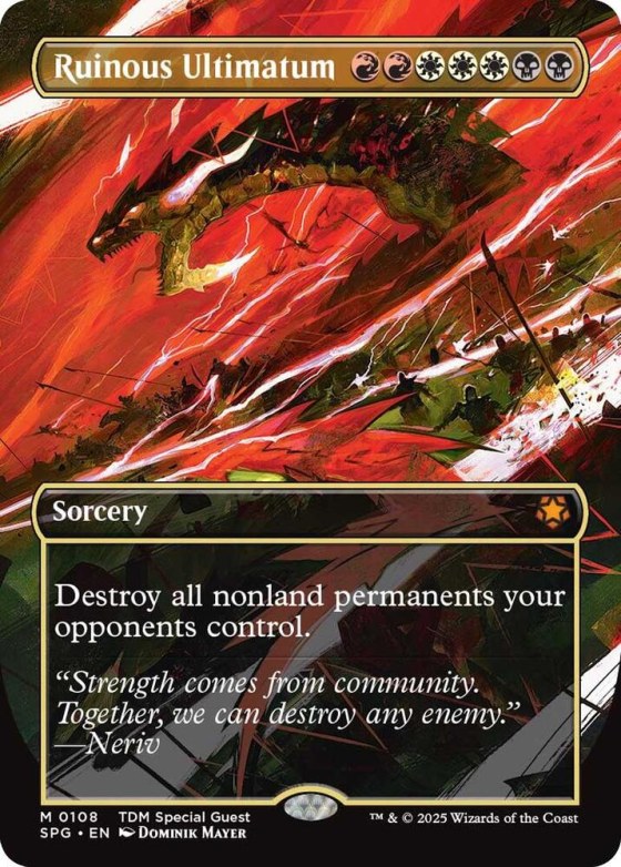 Ruinous Ultimatum - Foil