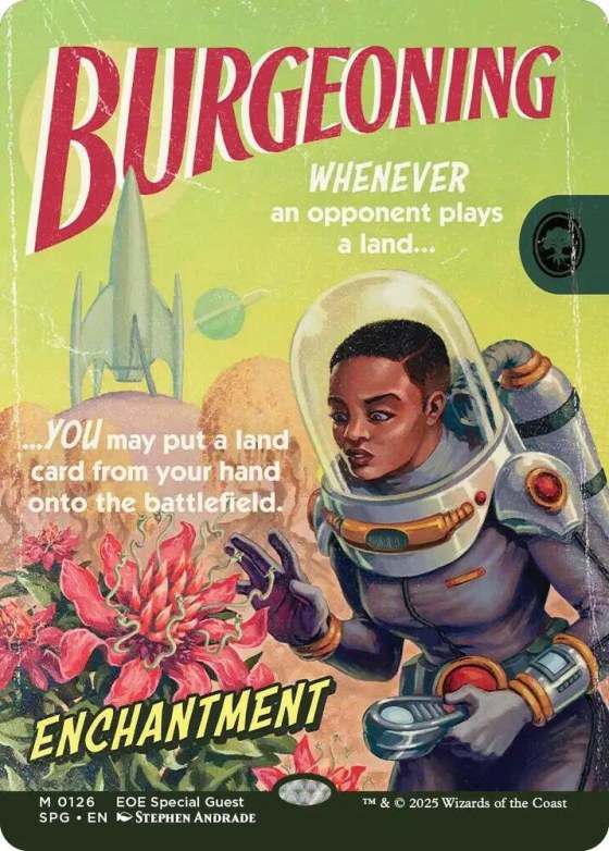 Burgeoning