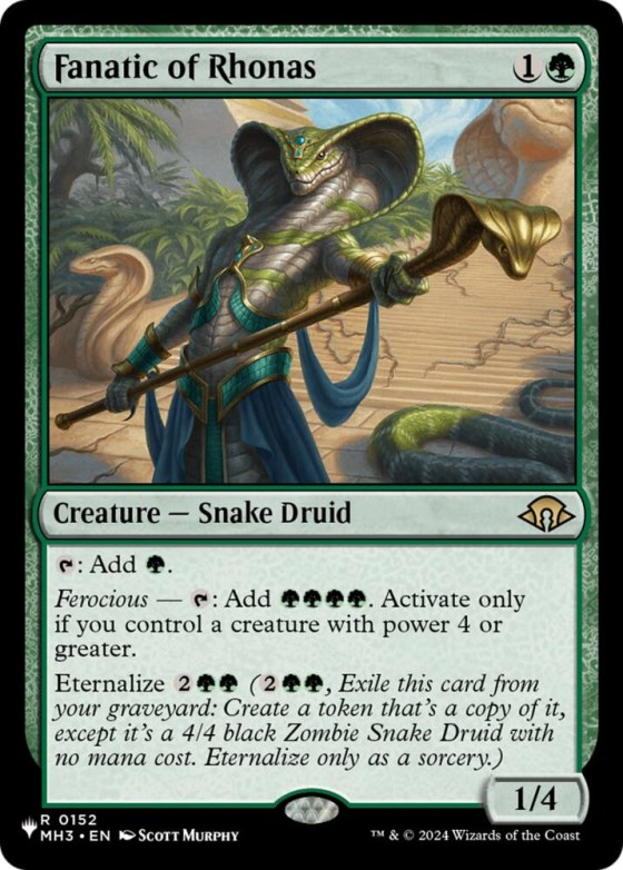 Fanatic of Rhonas - Normal Fanatic Of Rhonas