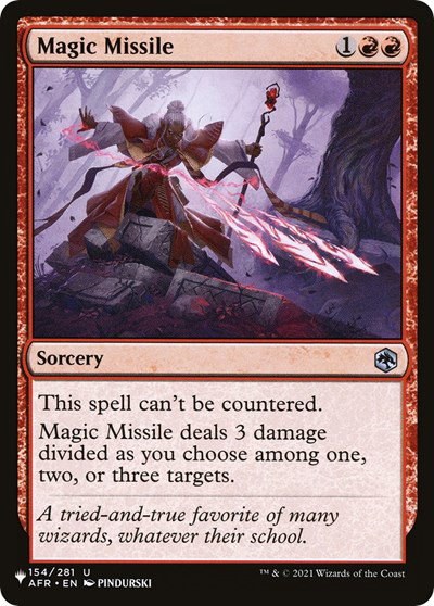 Magic Missile - Normal Magic Missile