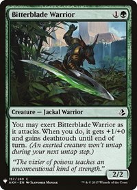Bitterblade Warrior - Normal Bitterblade Warrior