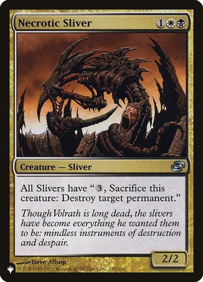 Necrotic Sliver - Normal Necrotic Sliver
